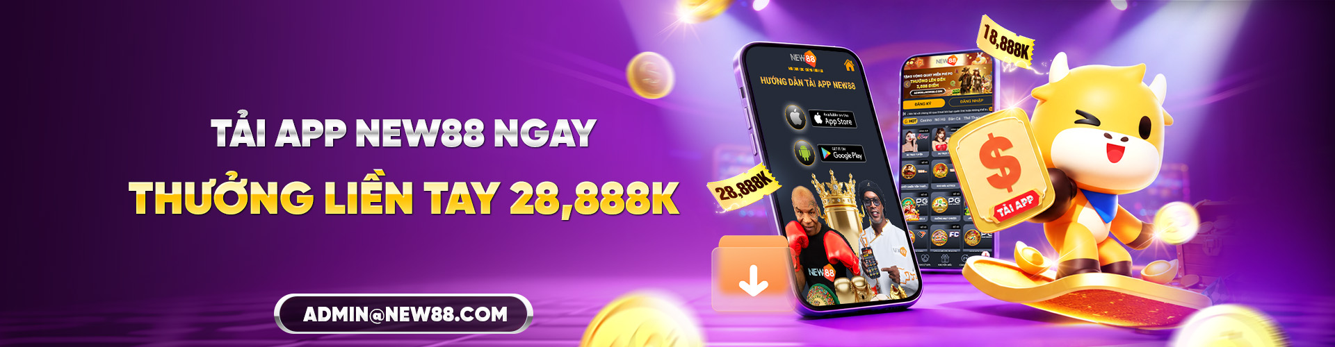 Tải App New88 Nhận 28,888K